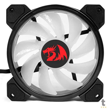 Cooler Fan para Gabinete Redragon RGB 120mm - GC-F010 Truedata
