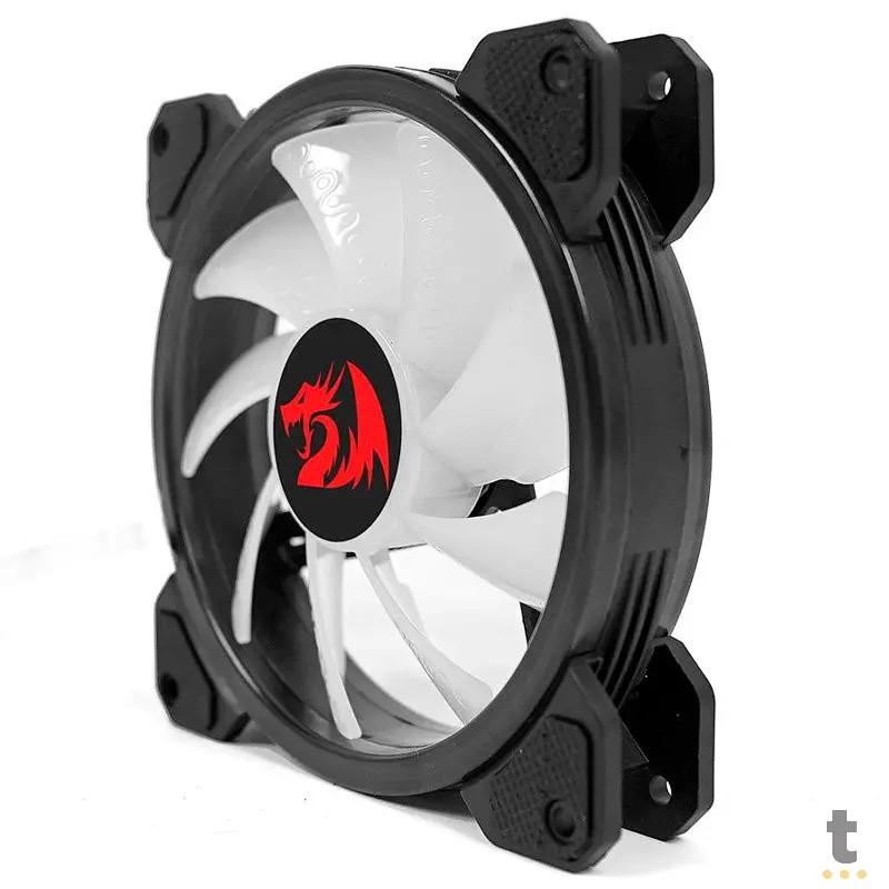 Cooler Fan para Gabinete Redragon RGB 120mm - GC-F010 Truedata
