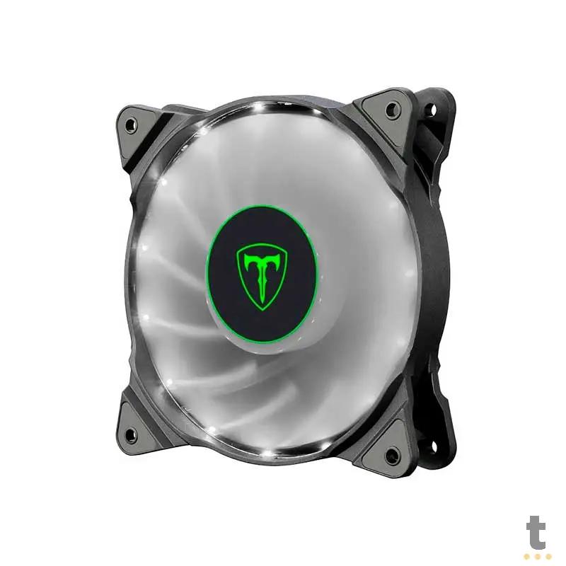 Cooler Fan para Gabinete T-Dagger Led Branco 120mm x 25mm  - T-TGF300-W Truedata