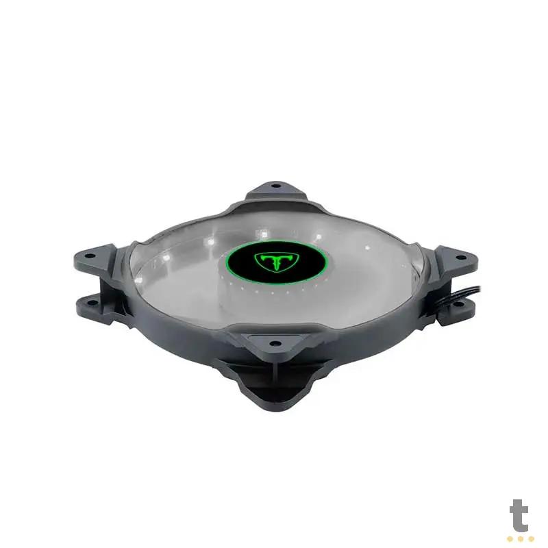 Cooler Fan para Gabinete T-Dagger Led Branco 120mm x 25mm  - T-TGF300-W Truedata