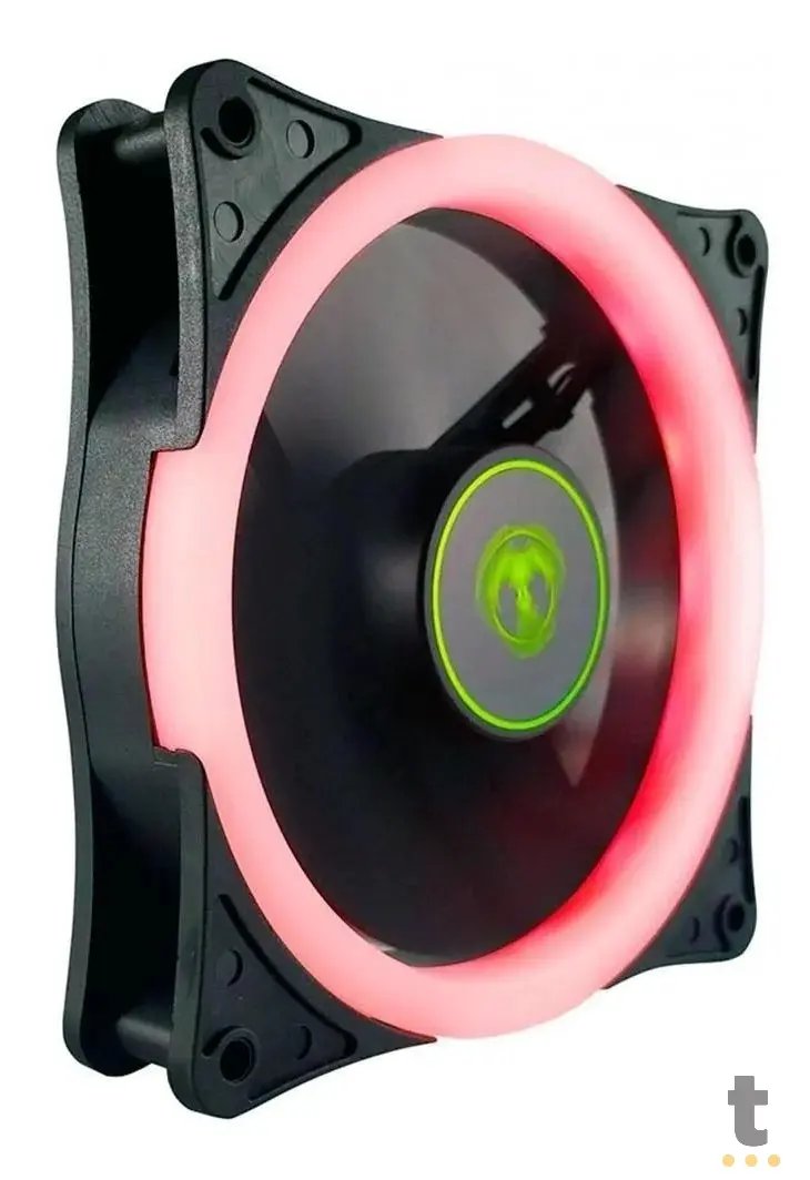 Cooler Fan para Gabinete T-Dagger Led Vermelho 120mm - T-TGF200-R Truedata
