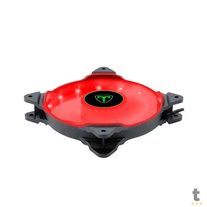 Cooler Fan para Gabinete T-Dagger Led Vermelho 120mm x 25mm - T-TGF300-R Truedata
