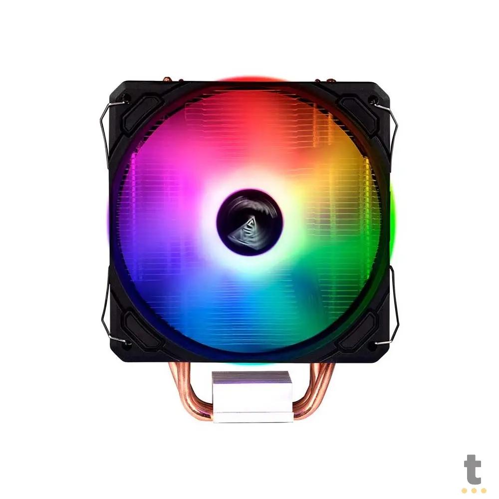 Cooler Para Processador Intel / AMD Gamdias Boreas E1-410 120mm Led RGB - BOREAS E1-410 Truedata