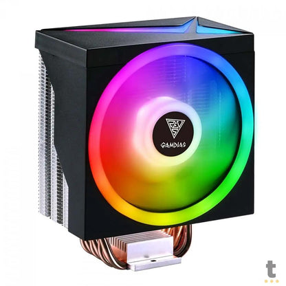 Cooler Para Processador Intel / AMD Gamdias Boreas M1-610 120mm Led RGB - BOREAS M1-610 Truedata