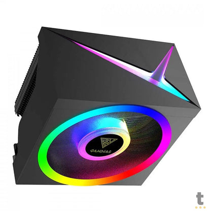 Cooler Para Processador Intel / AMD Gamdias Boreas M1-610 120mm Led RGB - BOREAS M1-610 Truedata
