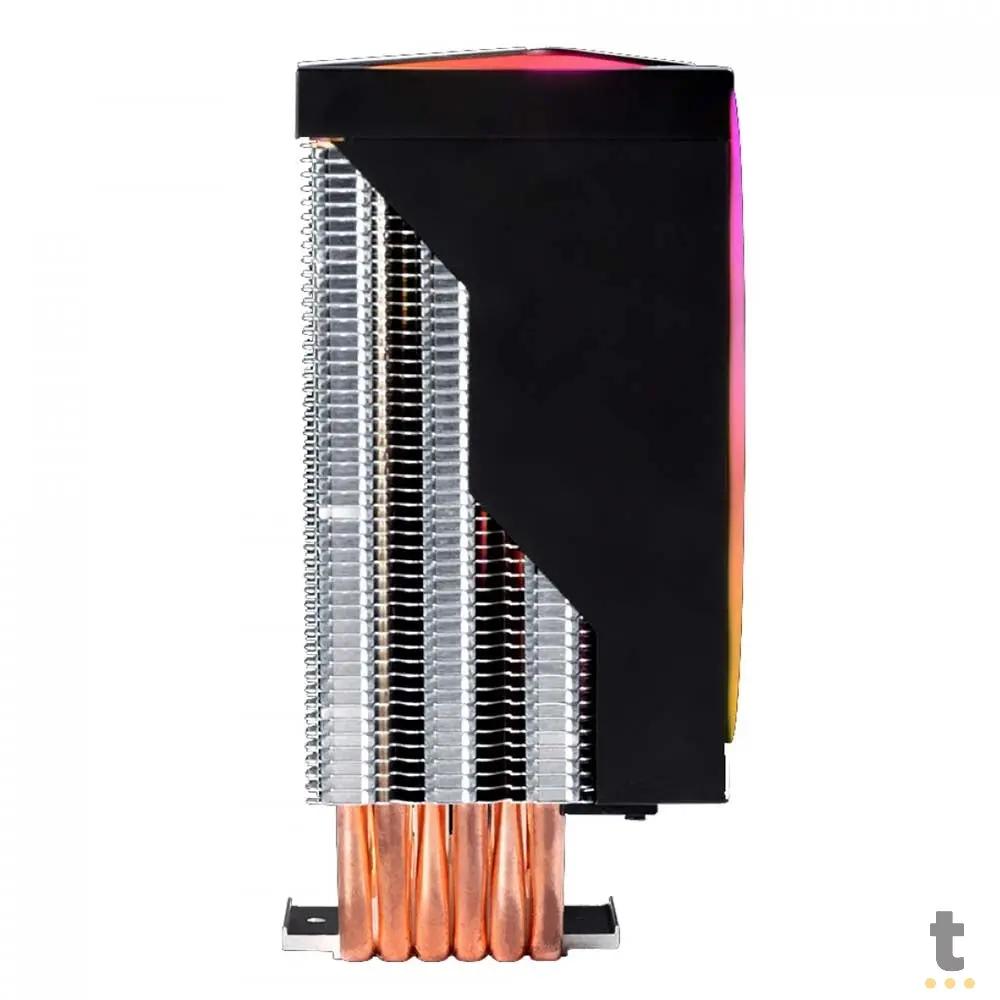 Cooler Para Processador Intel / AMD Gamdias Boreas M1-610 120mm Led RGB - BOREAS M1-610 Truedata