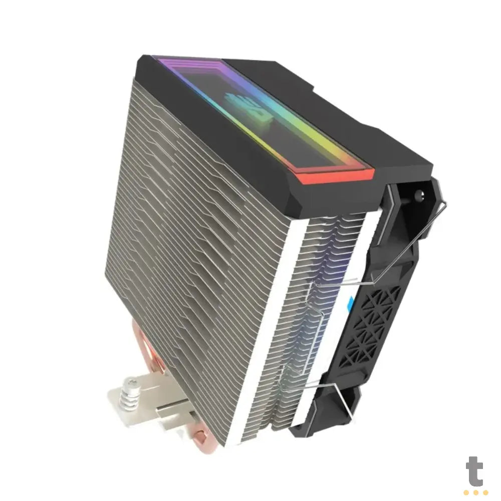 Cooler Para Processador Intel/AMD LGA 1700 / 1200 / 115X / AM4 / AM5 Darkflash U400 Gamer ARGB 120mm - U400 Preto Truedata