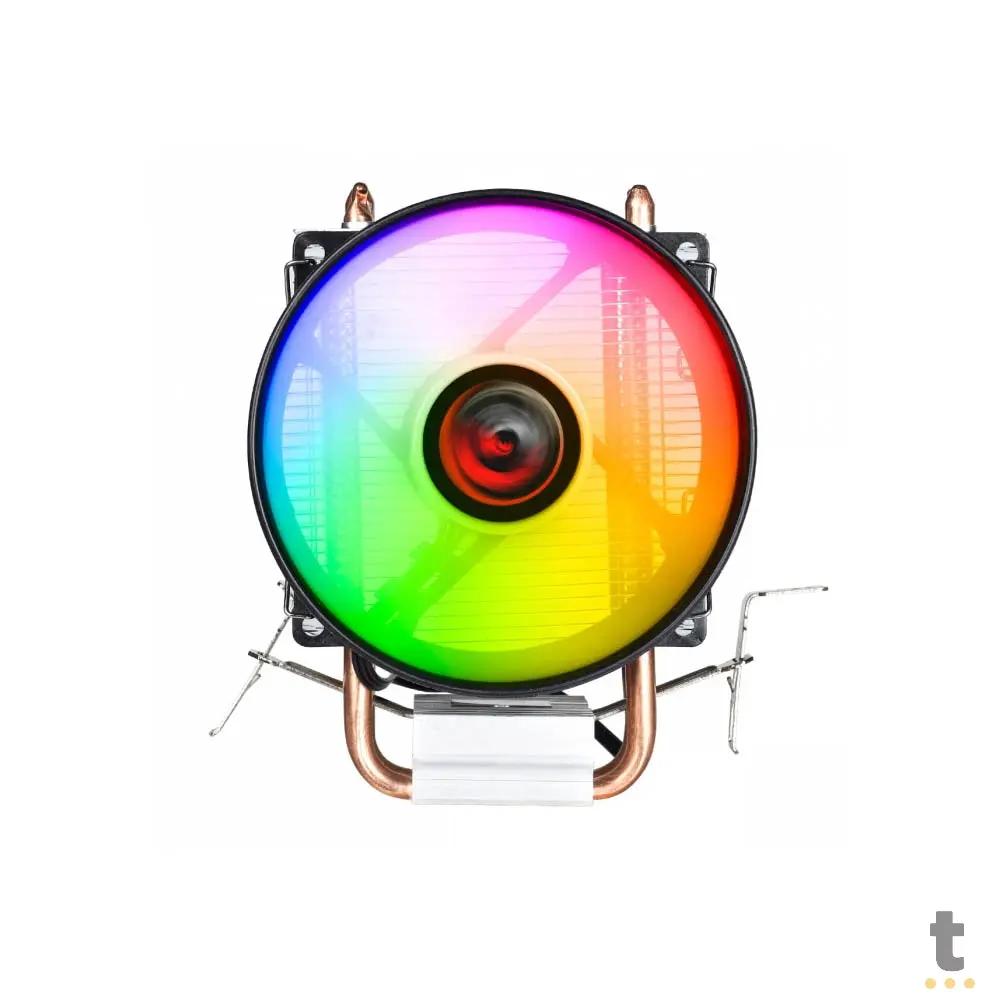 Cooler Para Processador Intel/AMD PCYes Lorx Rainbow 95W 92mm - ACLX92RB Truedata