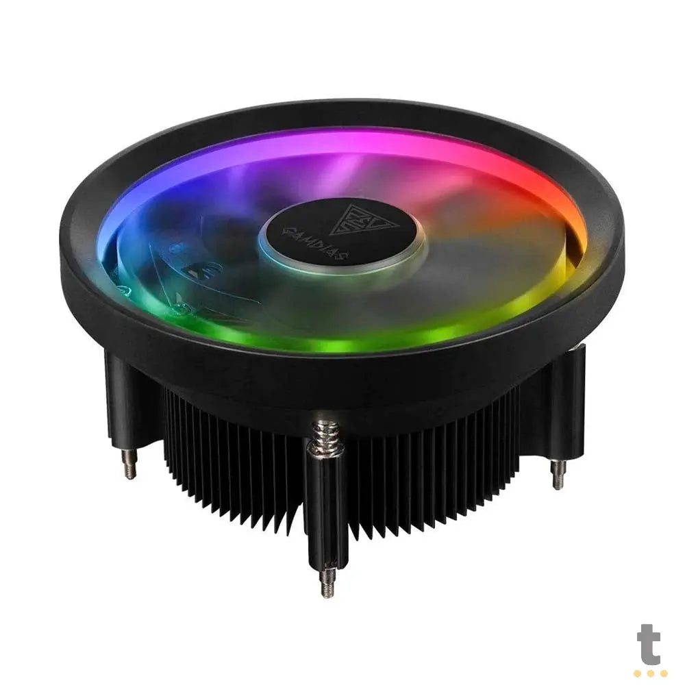 Cooler Para Processador Intel Gamdias Boreas E1I-010 120mm Led RGB - BOREAS E1L-010 Truedata