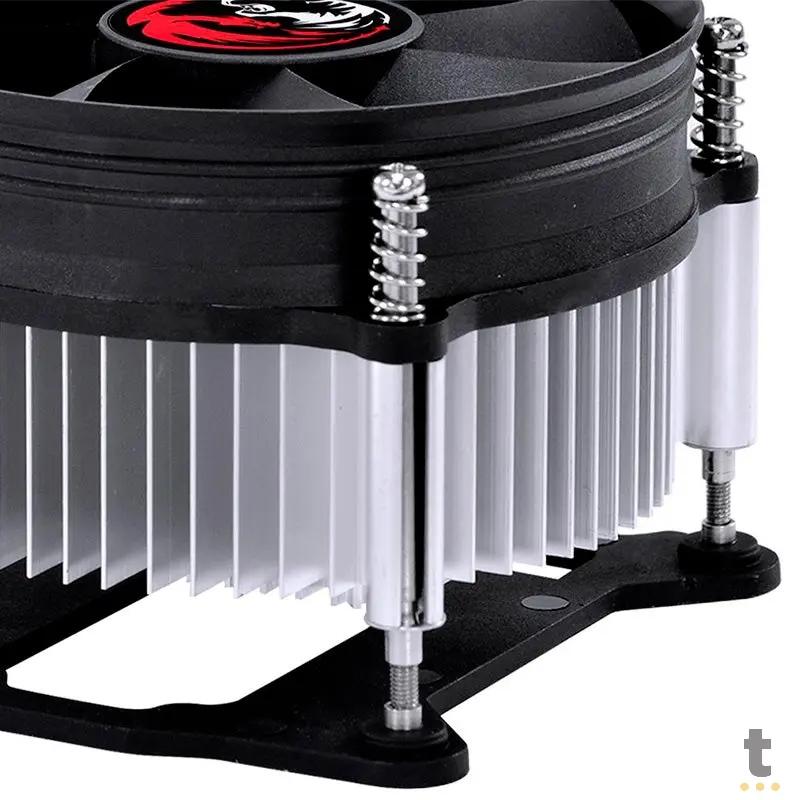 Cooler Para Processador Soquet 1151/1155/1200 Intel Notus ST Standart 65W 80mm - PAC95PRSL Truedata