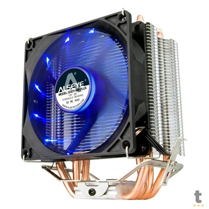 Cooler Para Processador Universal Alseye Eddy 90B Plus Led Azul - EDDY-90B-PLUS Truedata