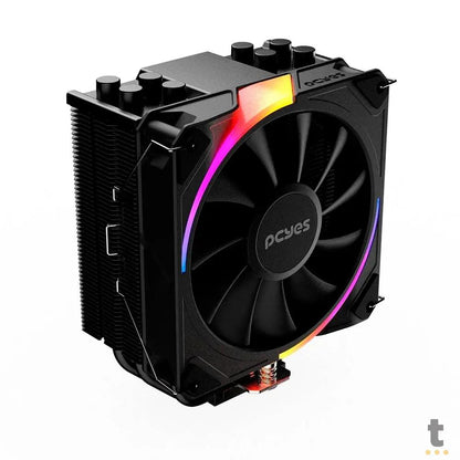 Cooler Para Processador Universal PCYes Frost Pulse Black Vulcan 180W RGB - PEFPARGBBV Truedata