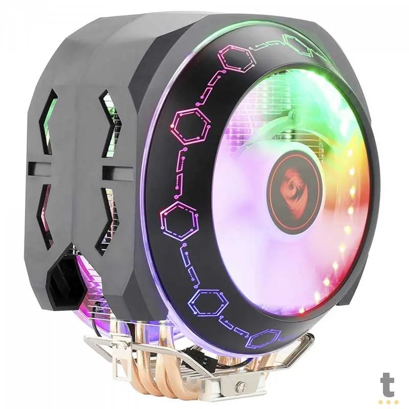 Cooler Para Processador Universal Redragon Odin Rainbow - CC-9202 Truedata