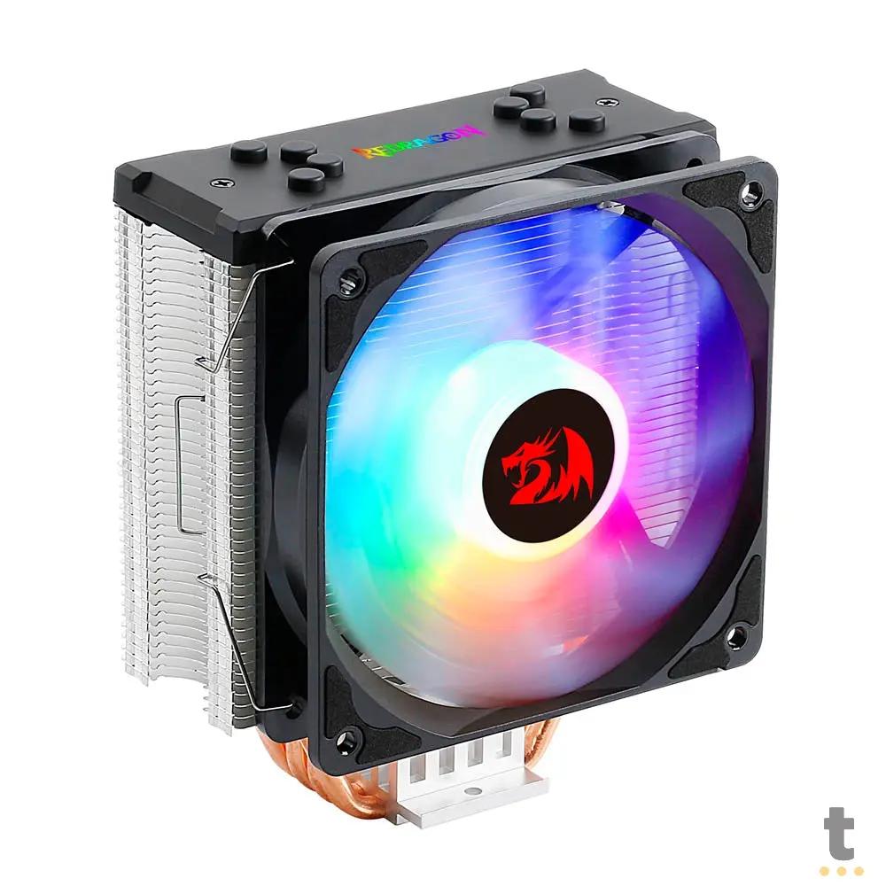 Cooler Para Processador Universal Redragon Skadi 120mm RGB - CC-1051 ARGB Truedata