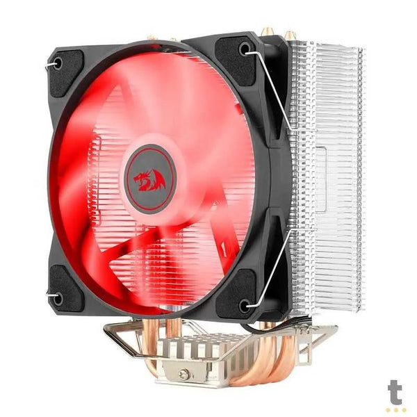 Cooler Para Processador Universal Redragon Tyr Led Vermelho - CC-9104R
