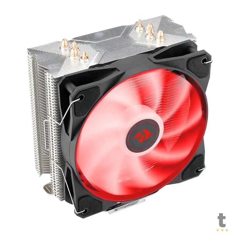 Cooler Para Processador Universal Redragon Tyr Led Vermelho - CC-9104R Truedata