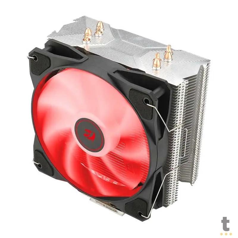 Cooler Para Processador Universal Redragon Tyr Led Vermelho - CC-9104R Truedata