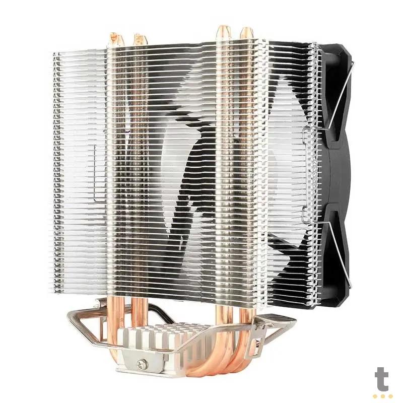 Cooler Para Processador Universal Redragon Tyr Led Vermelho - CC-9104R Truedata