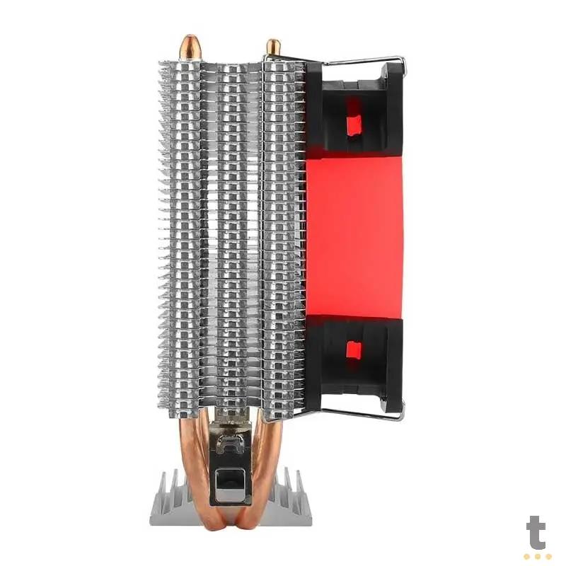 Cooler Para Processador Universal T-Dagger Indun R Led Vermelho - T-GC9109 R Truedata