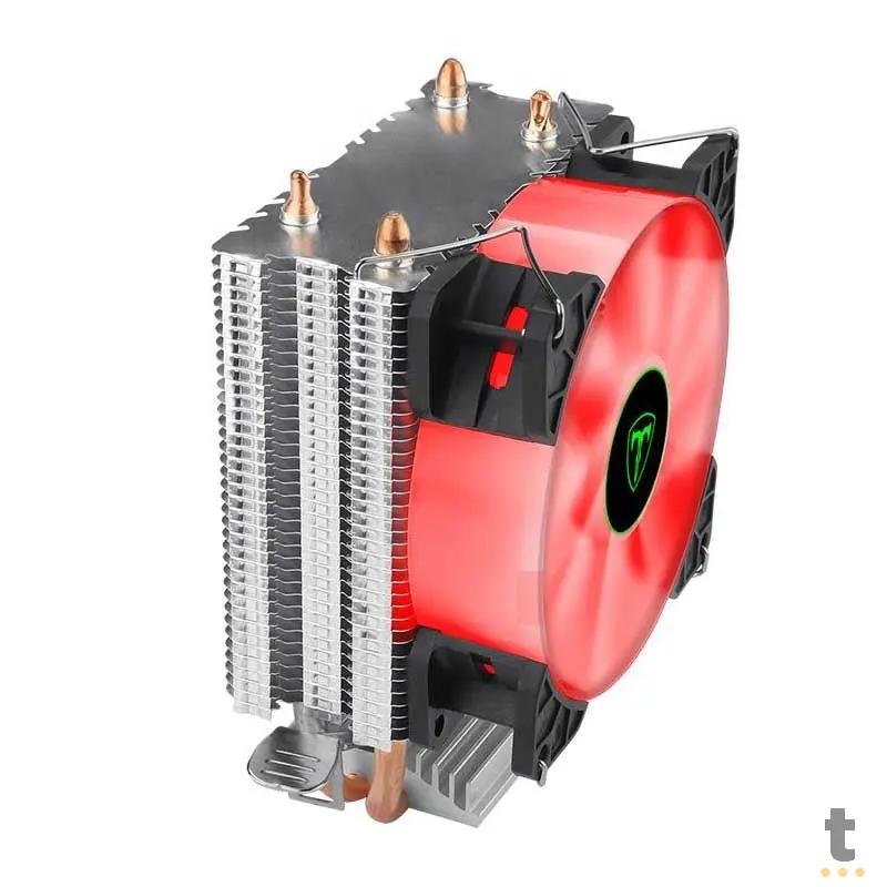 Cooler Para Processador Universal T-Dagger Indun R Led Vermelho - T-GC9109 R Truedata