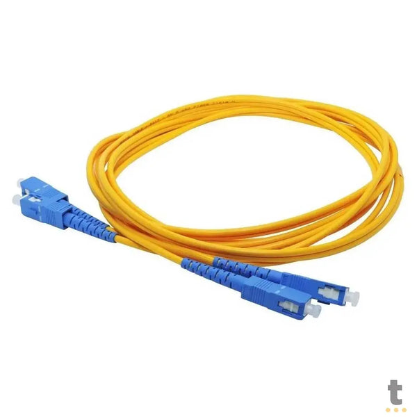 Cordão Óptico SM 3mm SC/UPC-SC/UPC Duplex 9/125 2,5mt Flexmedia - PC/SM9-3 SCU-SCU D2,5
