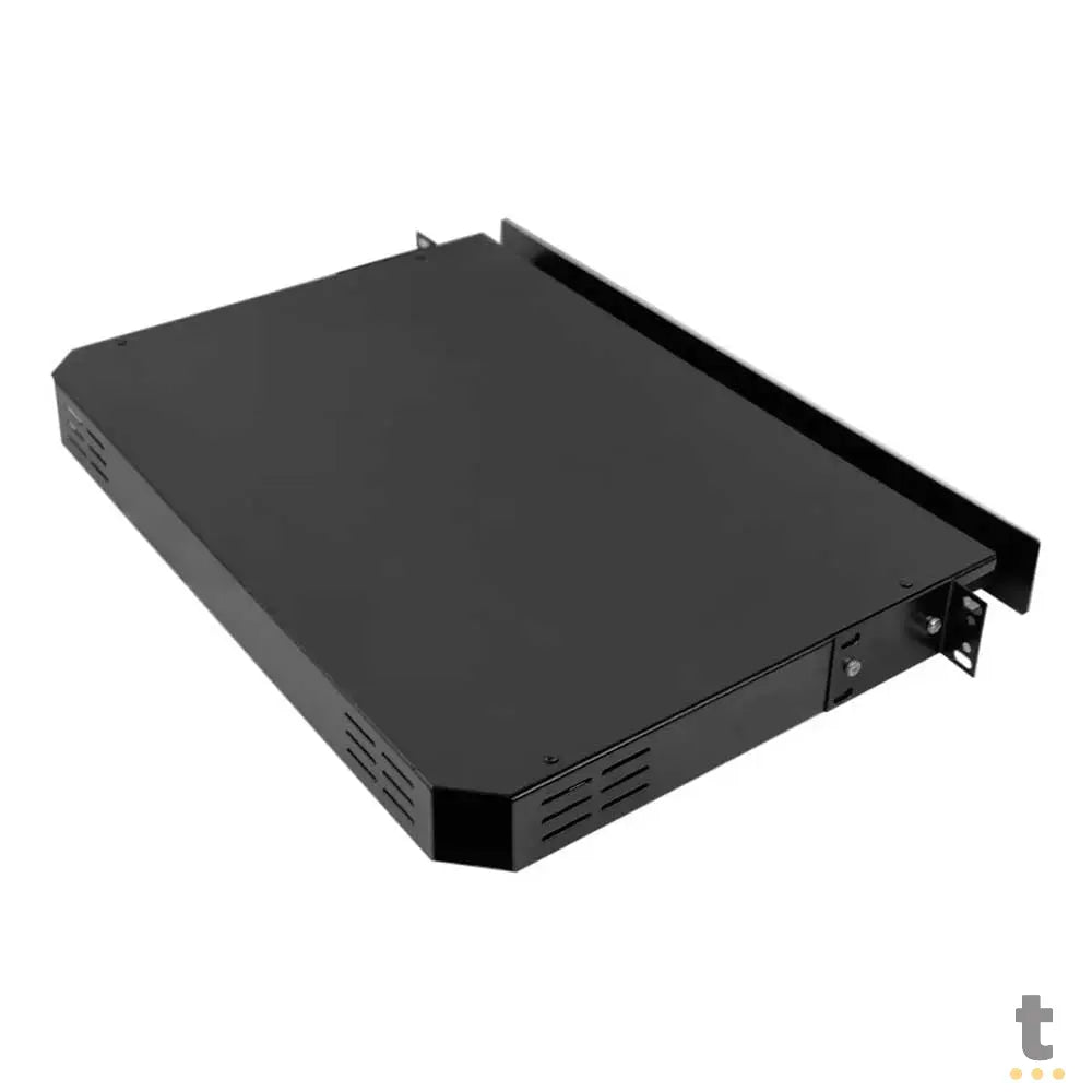 DIO Gaveta 1U 19" 24FO SC Preto C/ 2 Bandejas Flexmedia - DIO/24 SC Truedata