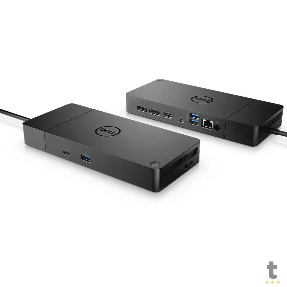 Dock Station 180W Dell 2x Displayport HDMI 2x USB 3.2 Rede e USB-C - WD19S Truedata