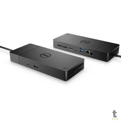 Dock Station 180W Dell 2x Displayport HDMI 2x USB 3.2 Rede e USB-C - WD19S Truedata