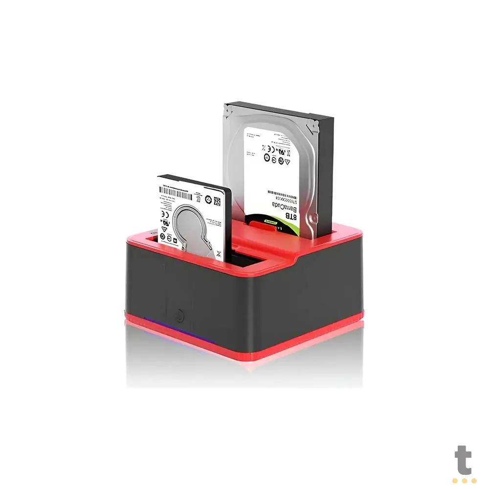 Dock Station Case Hd Sata Pendrive Sd Usb 3.0 Knup Kp-hd820 Truedata