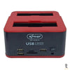 Dock Station Sata 3.5 E 2.5 Pols Hds SSDs, Leitor de Cartão, Pen Drives 3.0 Knup  - KP-HD819 Truedata