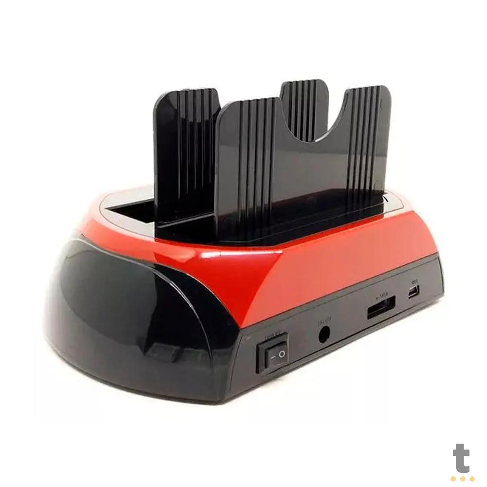 Dock Station Sata / Ide 3.5 E 2.5 Pols C/ Leitor de Cartão e USB BMAX Truedata