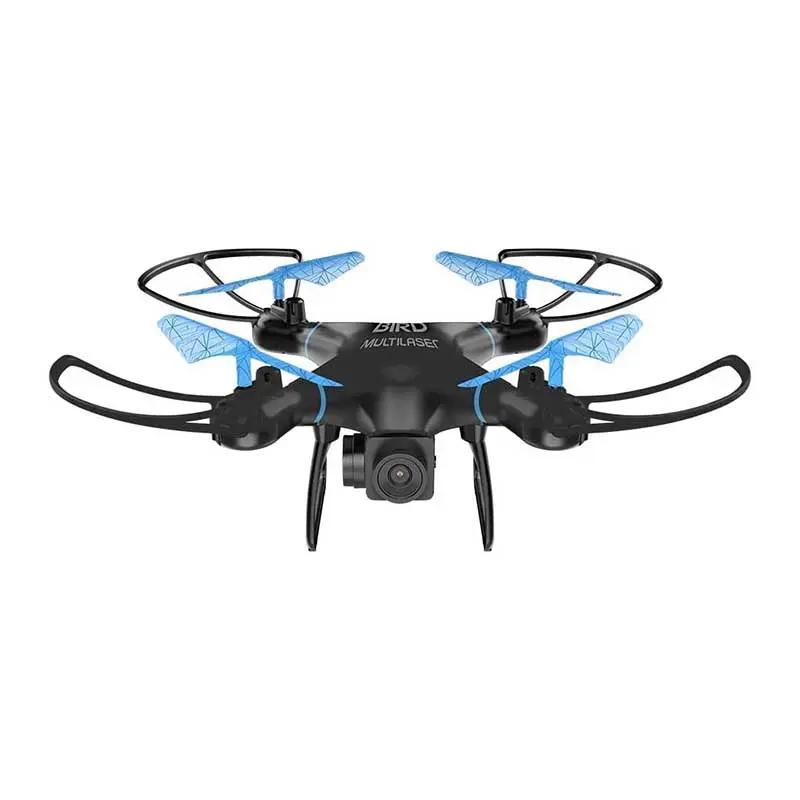 Drone Multilaser Bird HD 1280p 22 Min Alcance 80m Flips em 360° - ES255 Truedata