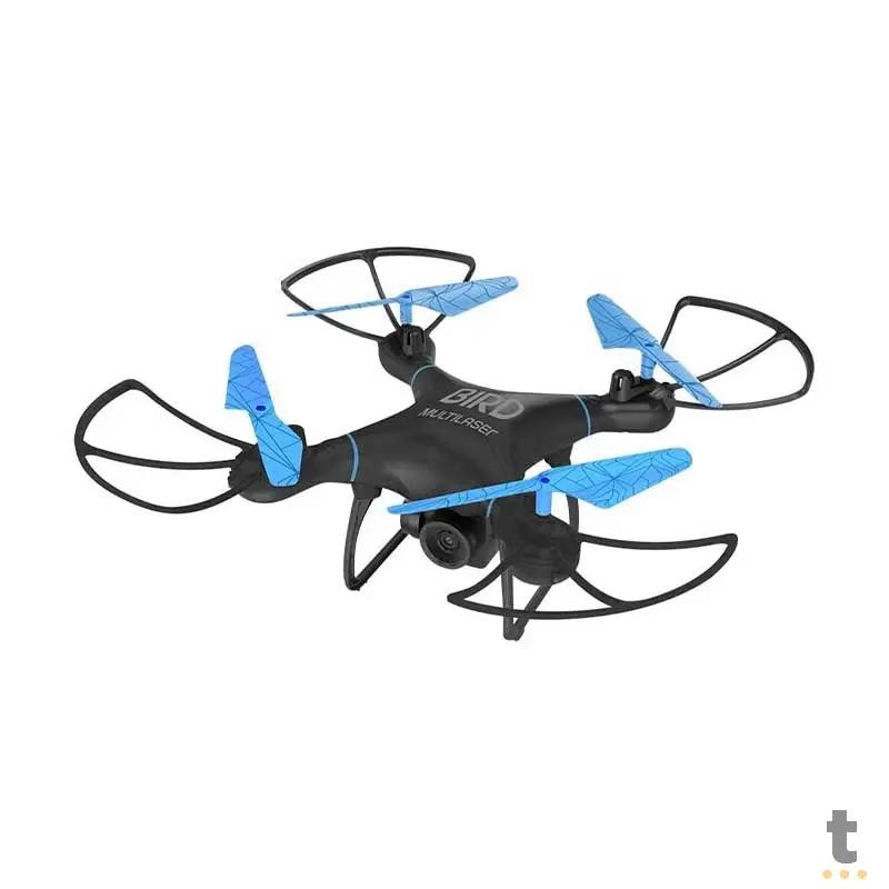 Drone Multilaser Bird HD 1280p 22 Min Alcance 80m Flips em 360° - ES255 Truedata