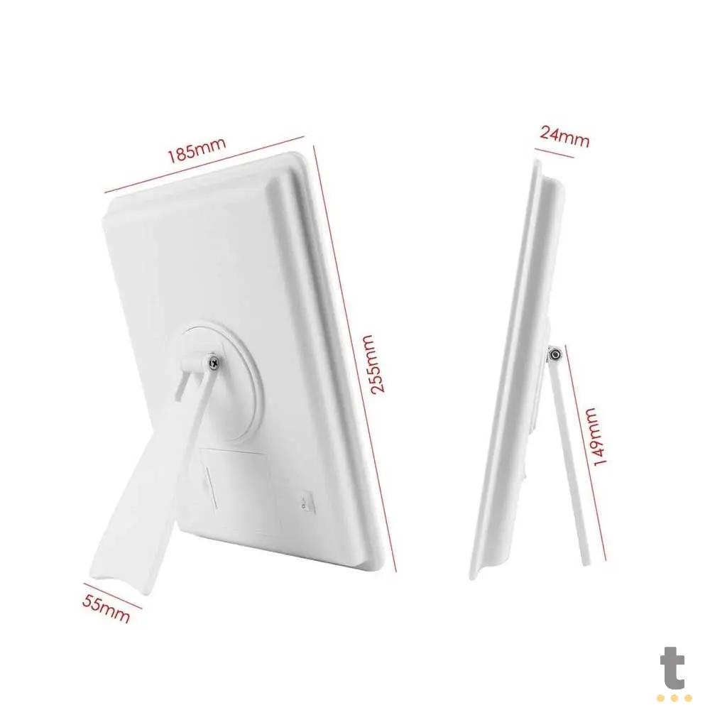 Espelho de Mesa Para Maquiagem Com 16 Luzes de Led Reguláveis Truedata