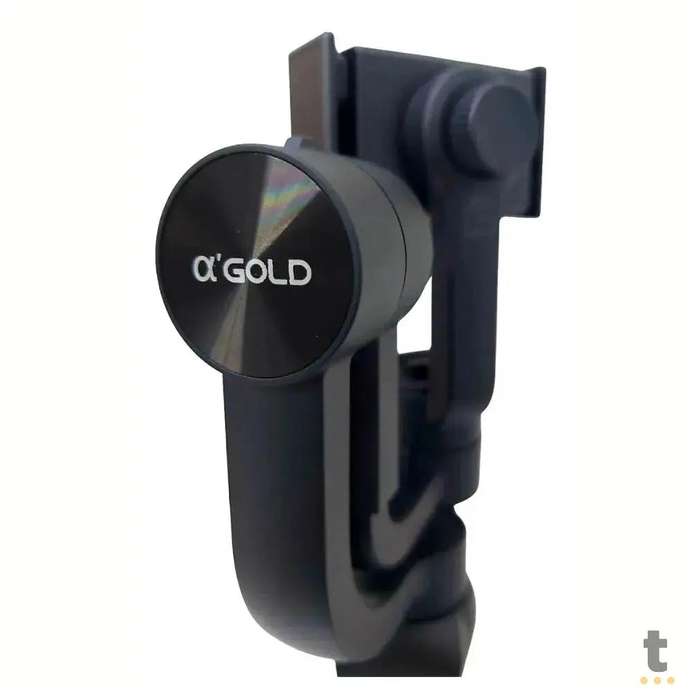 Estabilizador Gimbal para Celular C/ Rastreamento de Rosto P/ Videos aGold - SLF-10 Truedata