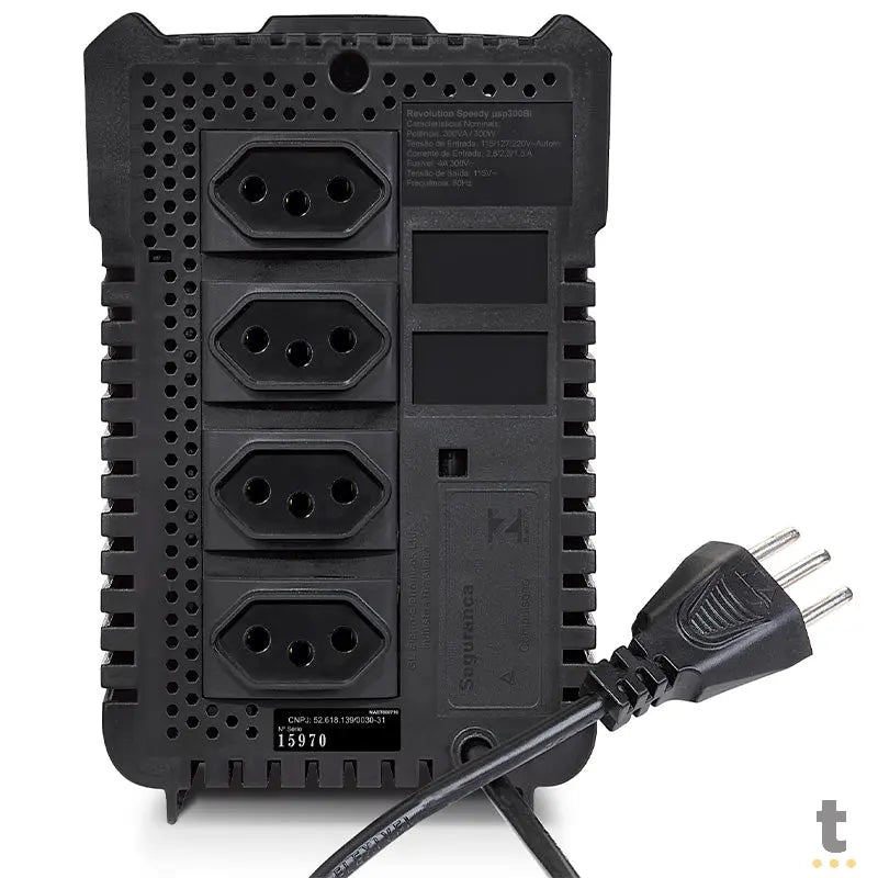 Estabilizador Revolution Speedy Sms 300va Bivolt Usp300bi Saída 115v 15970 Truedata