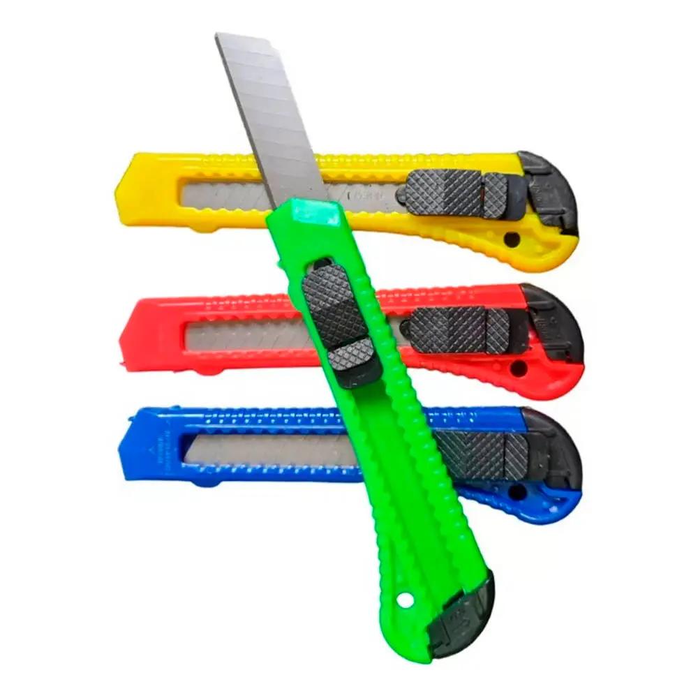 Estilete Simples Médio em Plastico - LXB-12PC Truedata