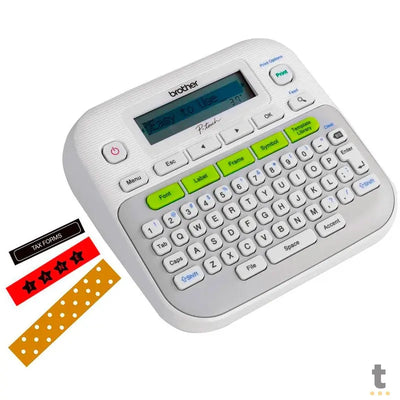 Etiquetadora Brother PTouch Pt-D210 Branca/Cinza