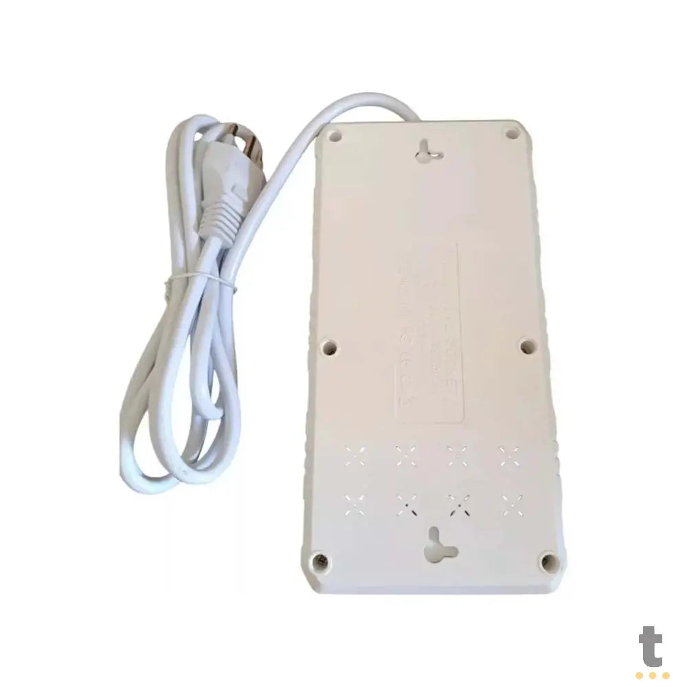 Extensão C/ 6 Tomadas Padrão BR + 4 Tomadas Padrão Universal 2500W Bommax 2mts - BM-A193 Truedata
