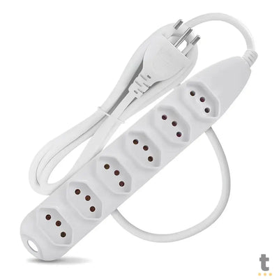 Extensão Elétrica 6 Tomadas Knup 3mts - SL7006