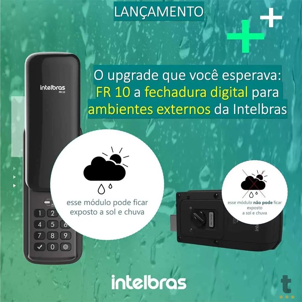 Fechadura Digital de Sobrepor FR 10 Intelbras - 4670010 Truedata