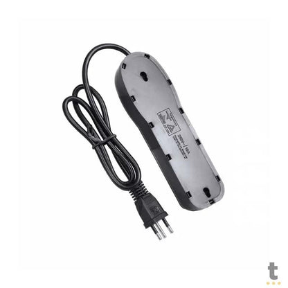 Filtro De Linha 3 Tomadas Vinik Bivolt 0,80cm Preto - 36215 Truedata