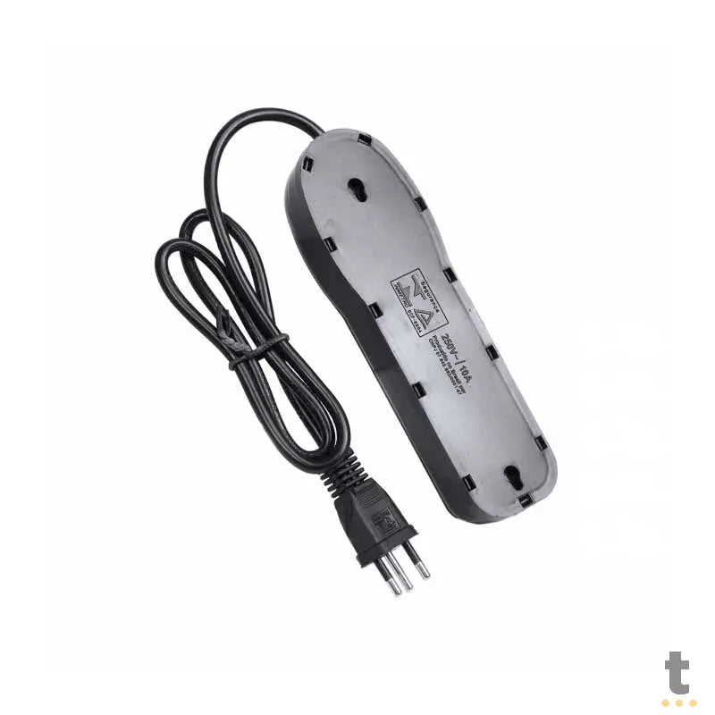 Filtro De Linha 3 Tomadas Vinik Bivolt 0,80cm Preto - 36215 Truedata