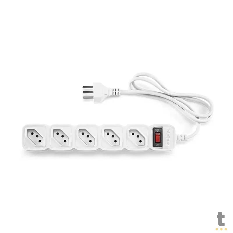 Filtro De Linha 5 Tomadas Intelbras Bivolt Chave 3,0 Mts Epe 205+ Branco - 4824202 Truedata