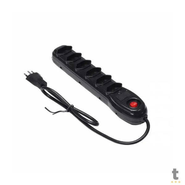 Filtro De Linha 6 Tomadas Vinik Bivolt 0,80m Preto - 36218