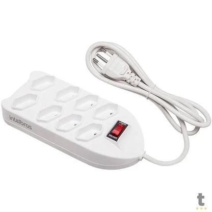 Filtro De Linha 8 Tomadas Intelbras Bivolt Chave 1.5 Mt Epe1008+ Branco - 4824003 Truedata