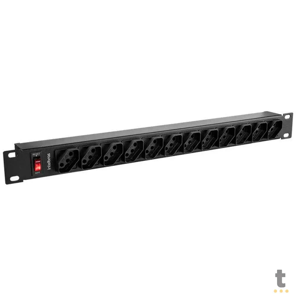 Filtro de Linha Protetor Eletronico 12 Tomadas Intelbras P/ Rack Preto EPR 212 - 4824301 Truedata
