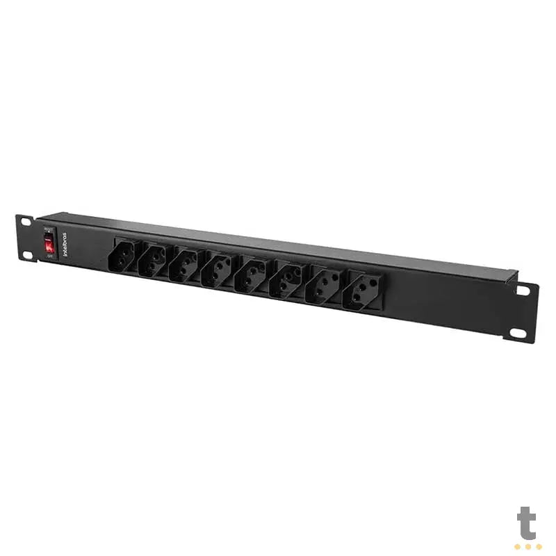 Filtro de Linha Protetor Eletronico 8 Tomadas Intelbras P/ Rack Epr 208 - 4824300 Truedata