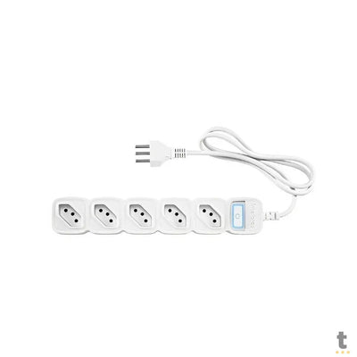 Filtro de Linha Protetor Eletronico Inteligente 5 Tomadas Intelbras Smart EWS 305 - 4820009