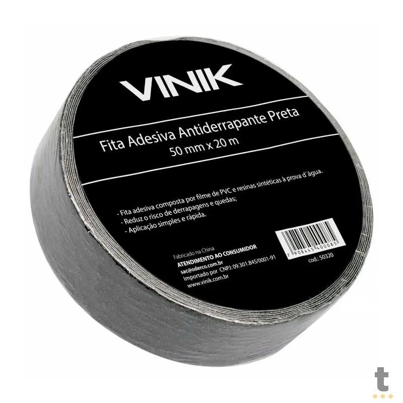 Fita Adesiva Antiderrapante Vinik 50mm x 20m Preta - 50320 - Truedata